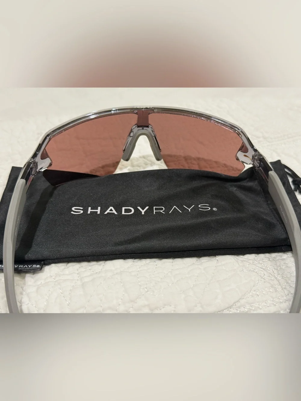 Polarized Shady Rays Apex Sunglasses in Slate Rose
